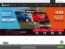 Tablet Screenshot of hartwell.co.uk
